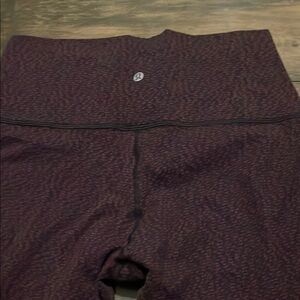 Lululemon High-Waisted Leggings - purple and Black